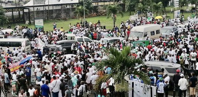 Thank you Lagosians. Lagos is Yours, Take it!!! Vote @PeterObi of @NgLabour for president 2023. #LabourPartyIndependenceDayChallenge #VotePeterObiForPresident2023 #Obidatti2023 #grv4governor