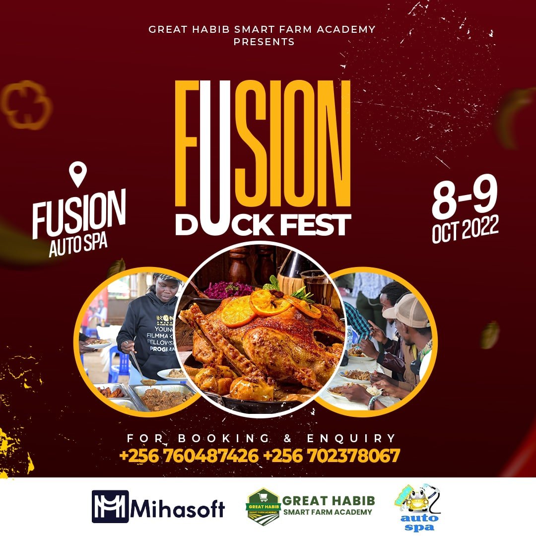 If you're in the mood for a new flavor, then come taste our new duck delicacy. You'll enjoy the taste of organic, farm fresh duck.
We pride in providing products that are both delicious and healthy. #GHSFADuckFest  
Talk to us now wa.me/256756610041
Here is your October plot
