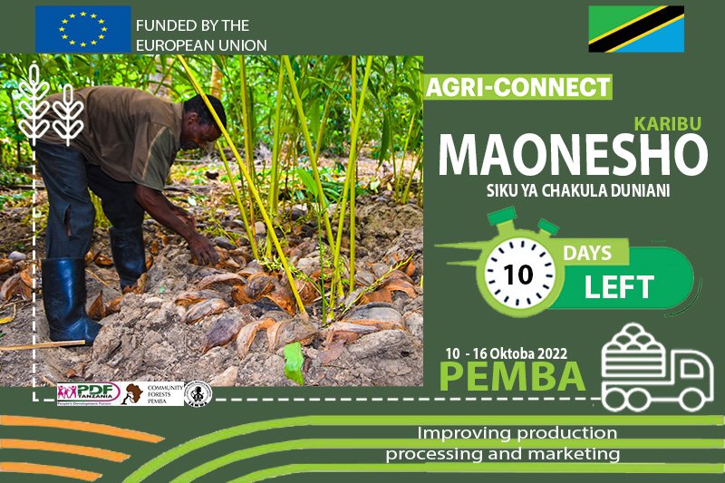 ViungoProject's tweet photo. JIANDAE KUTEMBELEA BANDA LETU .

MAONESHO YA SIKU YA CHAKULA DUNIANI PEMBA.

#AgriConnect #VIUNGOZanzibar #ViungoProject 

@EUinTZ 

@TAMWA_Zanzibar @CanadaTrees @PdfTanzania @taha_tanzania @solidaridad_esp @EU_Commission https://t.co/HNu5nyxLPj