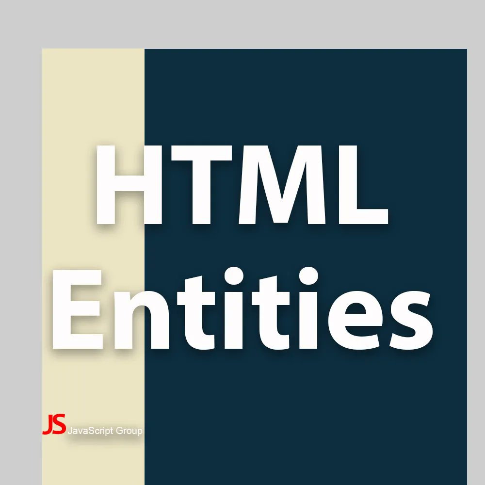 js_debugger's tweet photo. The main HTML entities are shown below:
&lt; shows <
&gt; shows >
&nbsp; shows space character
&amp; shows &
&quot; shows “
&apos; shows ‘
&copy; shows the copyright
&reg; shows registered trademark
.
#entities #entity #HTML #HTML5 #CSS #JavaScript #JS_group #Javascript_group https://t.co/BxOmB2yFyp