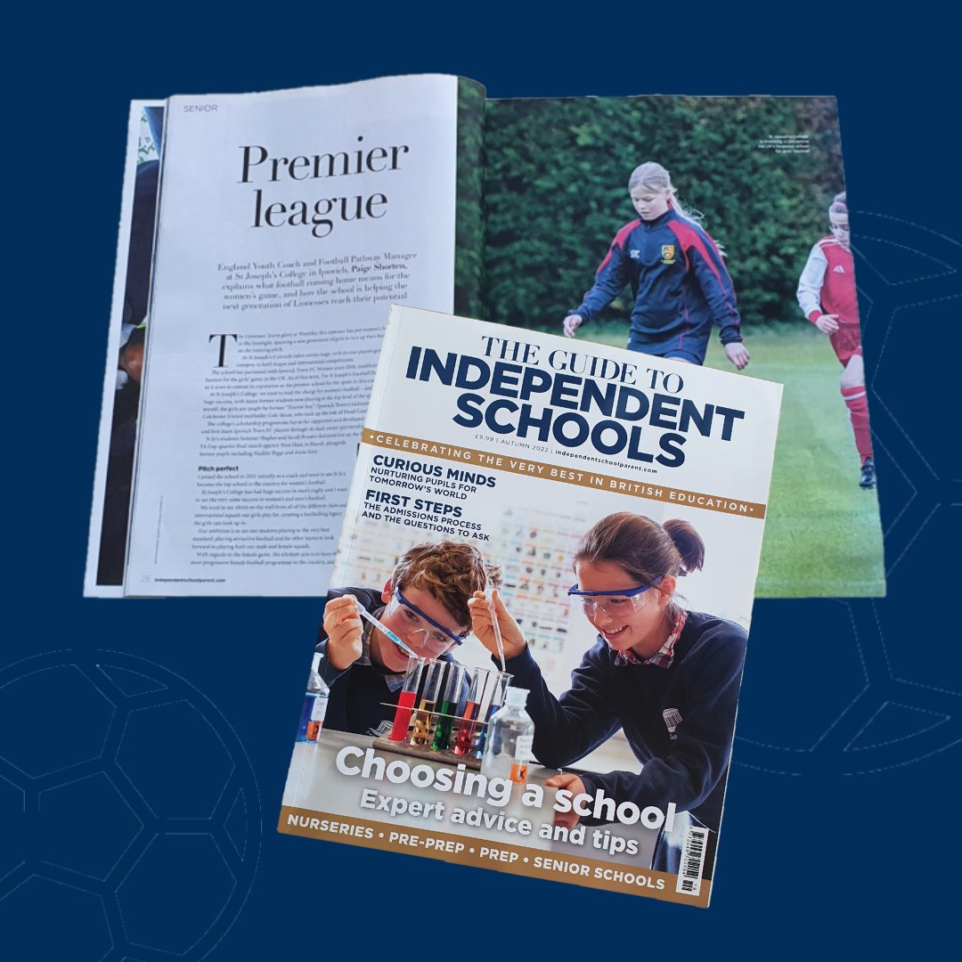 St Jo's has been featured in The Guide to Independent Schools @ISParent. Football Pathway Manager at St Jo's and England Youth Coach Paige Shorten explains how St Jo's is helping the next generation of Lionesses. Read the full article here: independentschoolparent.com/.../schools-gu… #teamstjos