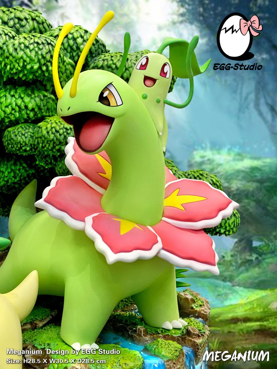 MundoKame's tweet photo. #EGGStudio - Meganium Evolution
- Precio: 245 €
- Medidas: 28.5 cm de alto
- Reserva: 80 €
- Lanzamiento: 2T de 2023
- PO abierto 💥
¡Posibilidad de pago a plazos!
📩 Para reservar o más info, enviad mensaje privado
#Pokemon https://t.co/J3gFVDSVoK