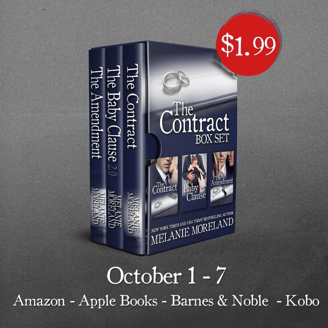 The Contract Series Box Set is currently $1.99 for a limited time!
Grab it today on Amazon: geni.us/AmzContractBox…
All other retailers: geni.us/TheContractBox…

#thecontractseries #richardvanryan #katyvanryan #romance #bestseller #melaniemoreland