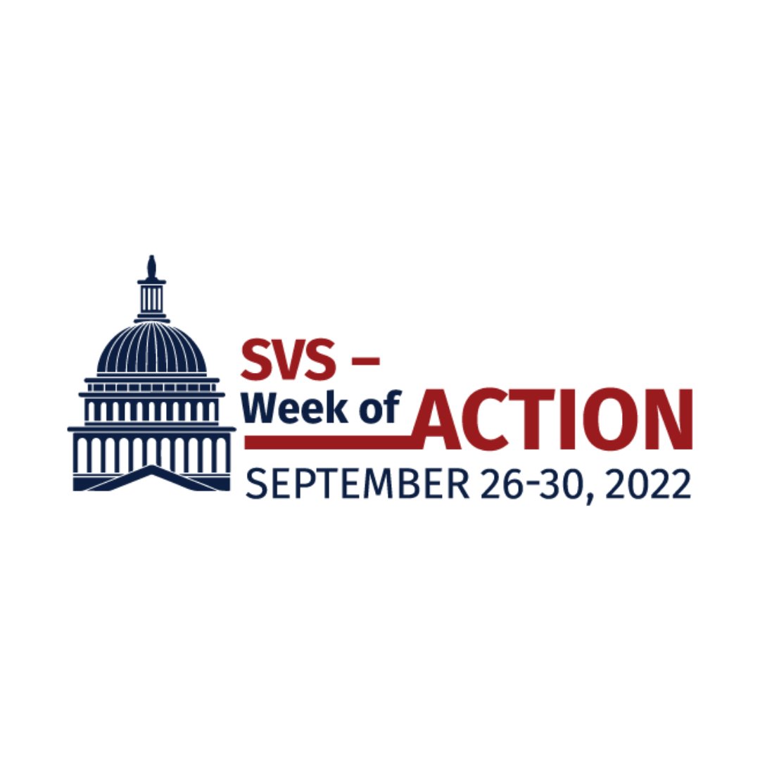 Thank you to everyone who participated in the first-ever #SVSWeekOfAction! We look forward to hosting more weeks of action in the future and are excited to see engagement grow. Learn more about this past week's initiatives here: vascular.org/advocacy/svs-a…