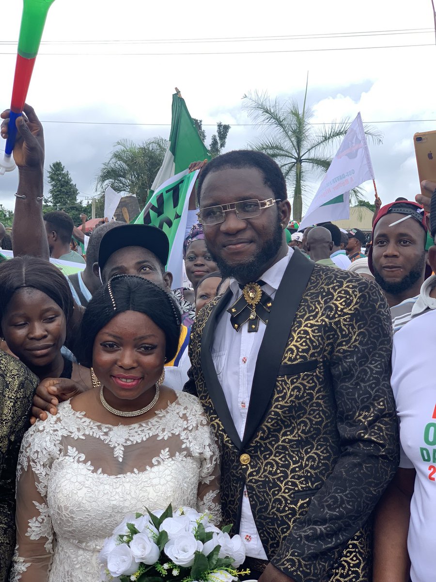 chrisjay_solar's tweet image. Edo state again!!! Couple join @PeterObi rally in edo state, their children will enjoy good governance
#TakeBackNaija #Obidatti023 #NigeriaAt62 #PeterObiForPresident #4MillionMarchForObiDatti