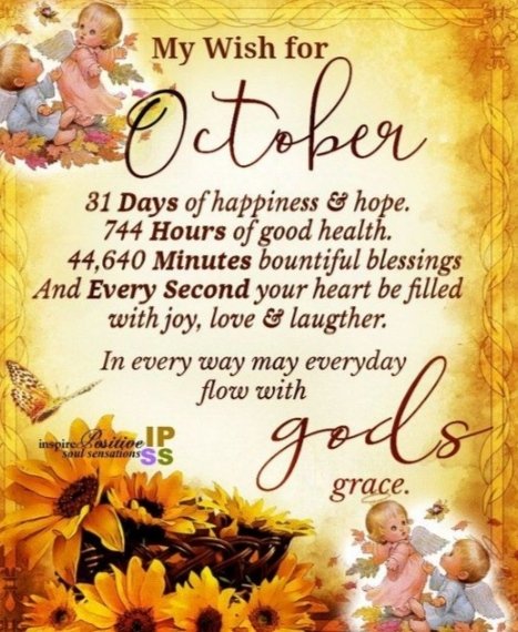 garciatuazon's tweet photo. Happy first day of October https://t.co/BHrRsZQ3EU