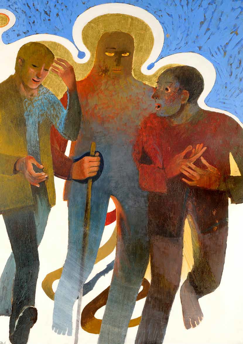 Nel Vangelo Gesù parla poco ma prende per mano, tocca, guarda. Così Dio con noi: ci parla attraverso il prossimo, gli affetti e il corpo. E poi la narrazione: abbiamo bisogno di storie in cui immedesimarci e in cui chiederci “cosa farei” #EmmausAR