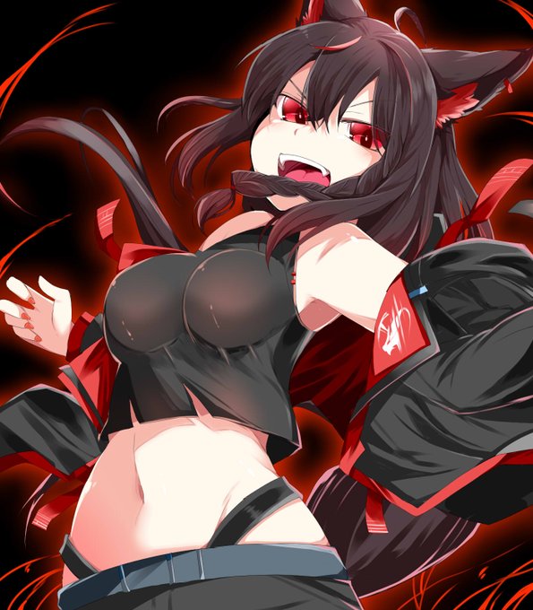 #絵フブキ 黒様の新衣装良すぎる 