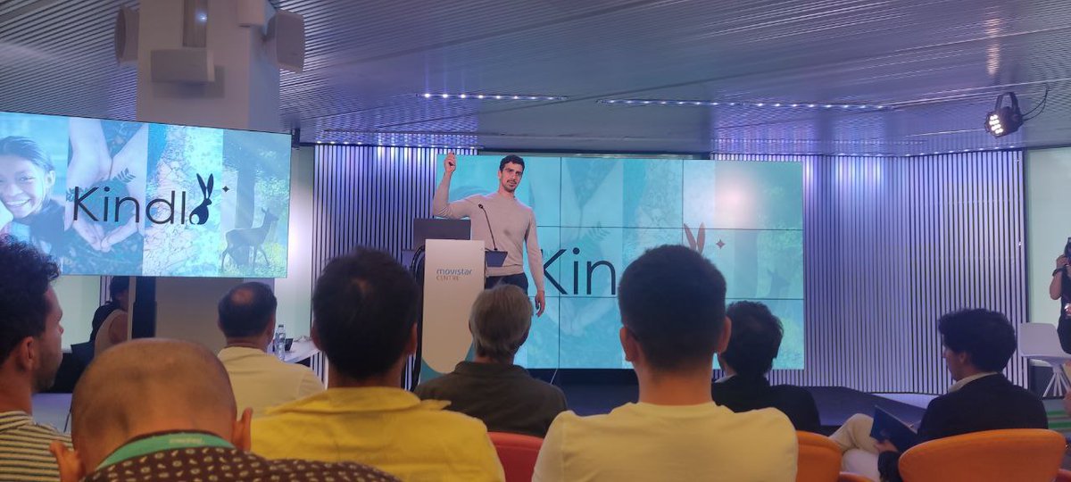 Last Thursday we presented <a href="/kindly/">Martina Kind Bourque</a> after being finalists in the #StartUpChallenge of the fantastic event <a href="/GMBcnForum/">GM Barcelona! AI, Web3 & Metaverse Forum</a> organized at the Movistar Center in Barcelona.