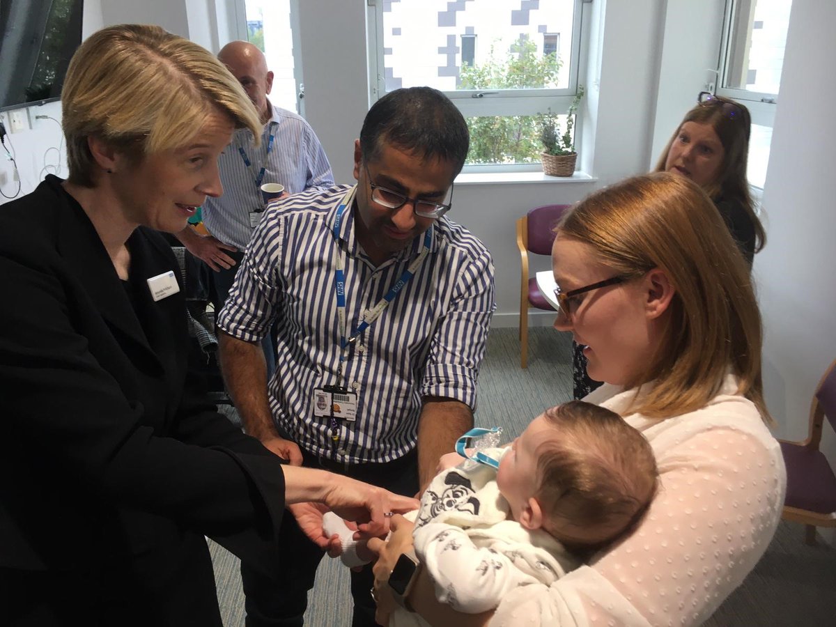 Meeting baby Oliver and mum Sara yesterday was incredibly special — seeing first-hand the benefits for patients and families of world-leading genomic innovation in the NHS. You can read more about his fantastic treatment from the staff at <a href="/CUH_NHS/">Cambridge University Hospitals NHS</a> here: bbc.co.uk/news/health-63…