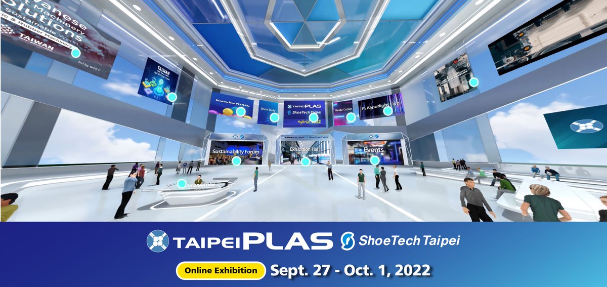 PlasTaipei's tweet photo. Thank you all! TaipeiPLAS & ShoeTech Taipei will see you again in 2024🎉🎉
Online Exhibition remains till Oct. 27.
#TaipeiPLAS #ShoeTechTaipei https://t.co/LzbLL7jSP9