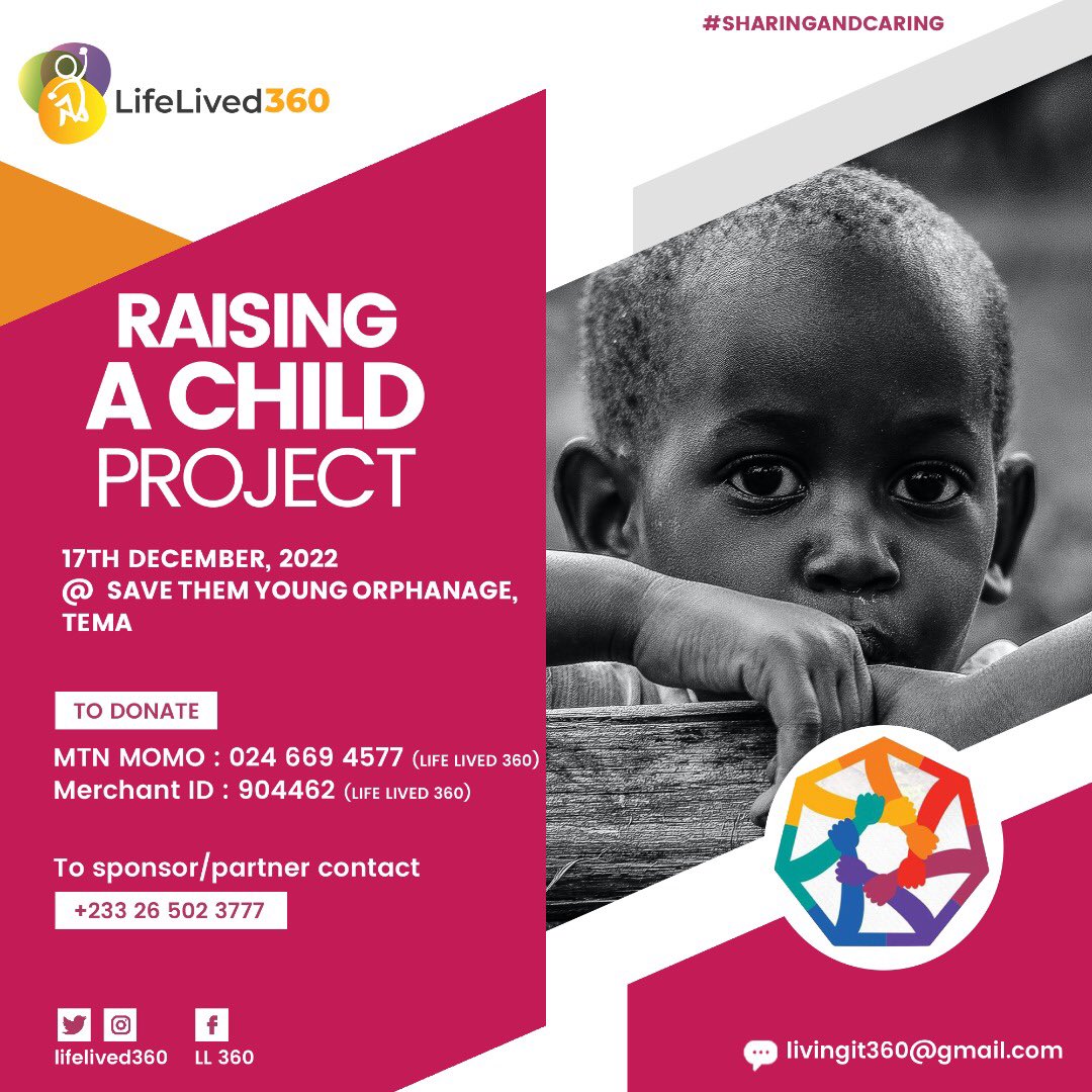 LifeLived360's tweet photo. It’s a new month and we at LifeLived360 cannot wait to start the countdown to our BIG DAY of CHANGE and IMPACT with YOU again at the SAVE THEM YOUNG ORPHANAGE!💃🏽💃🏽💃🏽💃🏽💃🏽

Partner us on this journey and let’s put some smiles on the faces of the kids in December🤝🤝 https://t.co/hqd2Ragmsy
