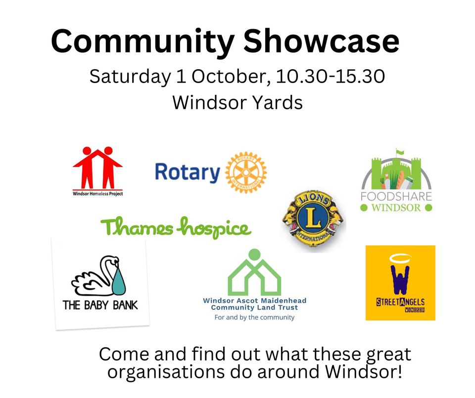 We will be at Windsor Yards today, Saturday 1st of October, between 10:30am - 3:30pm to talk to you about what we do.
We look forward to welcoming people to our stand in Windsor Yards!
#Rotarians #windsoryards #RotaryInternational