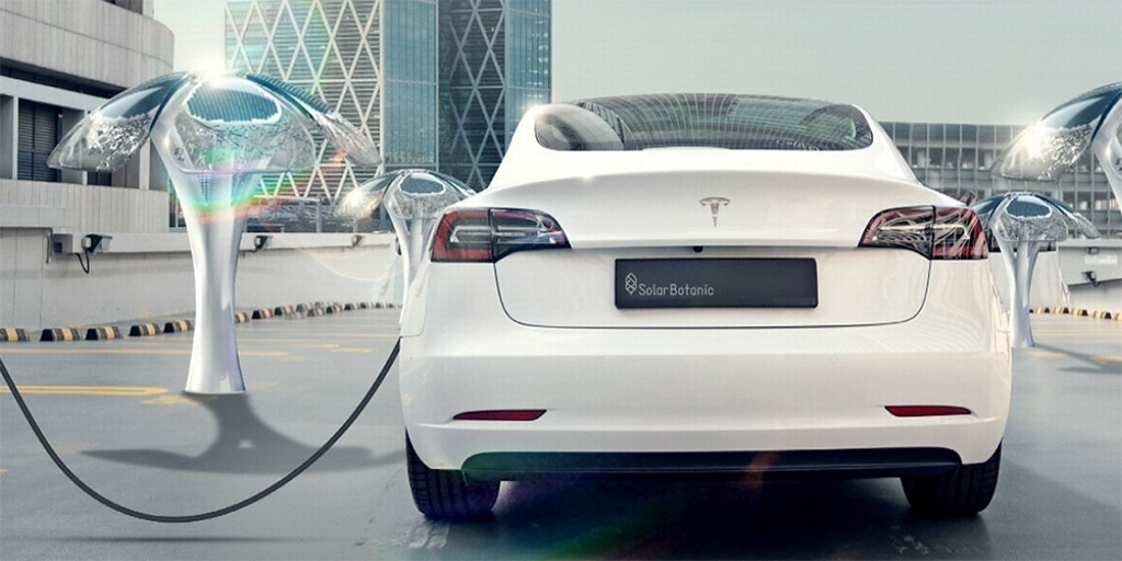 SAGA_Tech's tweet image. «Solar trees,» large parasol-shaped structures with solar panels that generate electricity, could soon join the EV charging scene. #Solartrees #EVchargingstation #SolarBotanicTrees

Read more: bit.ly/3rjOoer