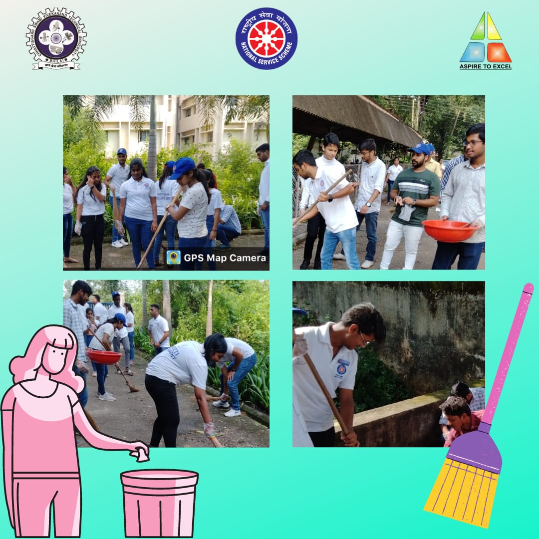 🌱Keep The Nature Clean
To Save Future
With this moto✨
On the occasion of Birth Anniversary Of Mahatama Gandhi🌺NSS BITD organised #SwachhtaCampaign And #Rally in college campus

The Campaign and cleanliness drive📍Started from the NSS office along with the rally and banners✌🏻