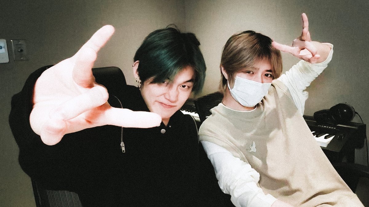 archivescbg's tweet photo. beomgyu and yeonjun today 🦊🧸 https://t.co/RIxlAWybCv