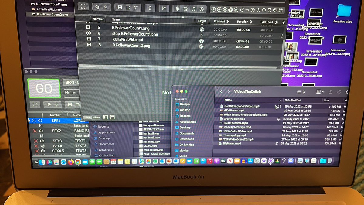 This is what our computer looked like before the tech last week. It’s a highly technical #mixedmedia show and we urge you to see it #watford! Link in bio. 

#watfordobserver #theatre #watfordfringe2022 #watfordhighstreet #watfordlife #watfordtheatre #thingstodoinwatford