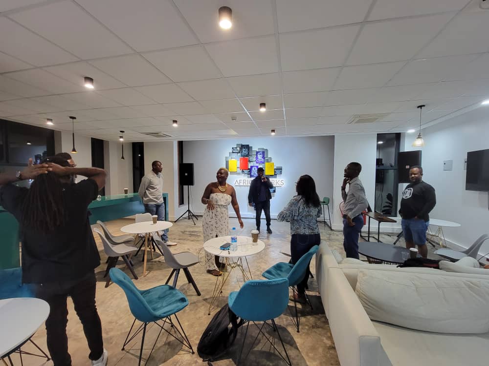 ZedPodHub's tweet photo. Zambian Podcasters Celebrated #InternationalPodcastDay 

Thank you to our sponsors @AfricaWorks_co and @ThisIsCreeJay 

Listen to a Zambian Podcast today

#ZedpodHub #PodspaZed https://t.co/Vfwy3MKcwj