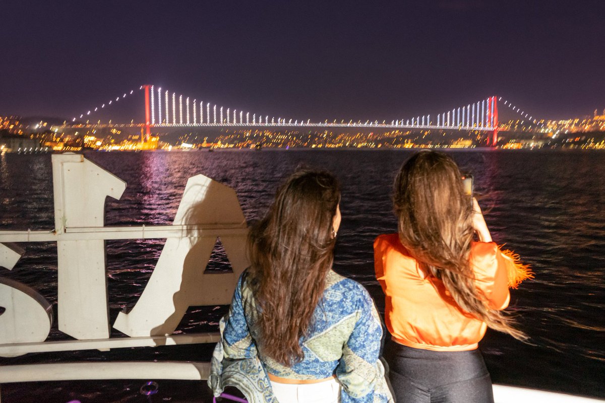 Girls on a party boat

Fun fact, I caught the light of another photographer's flash in this scene.

#photography #documentaryphography #istanbul #bosporuscruise #lowlightphotography #travel #flash #moment #memories #digitalphotography #partyphotography #istanbul