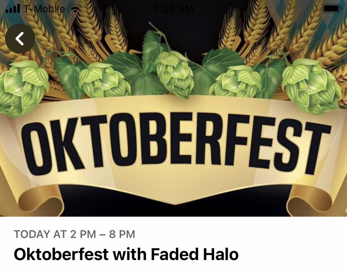 Rain or shine… here we go! New beer release (or releases 😉) good food, freakin’ awesome band, and great people. Oktoberfest is here! Prost! 🍻