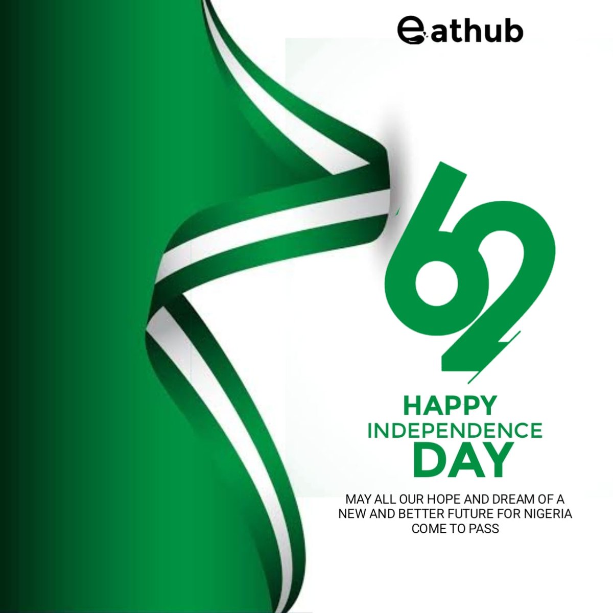 eathublagos's tweet photo. Eathub wishes every Nigerian a Happy independence... God bless Nigeria 🇳🇬  and keep following 🙏 
#4MillionMarch4PeterObi https://t.co/O0INPQ1b2C