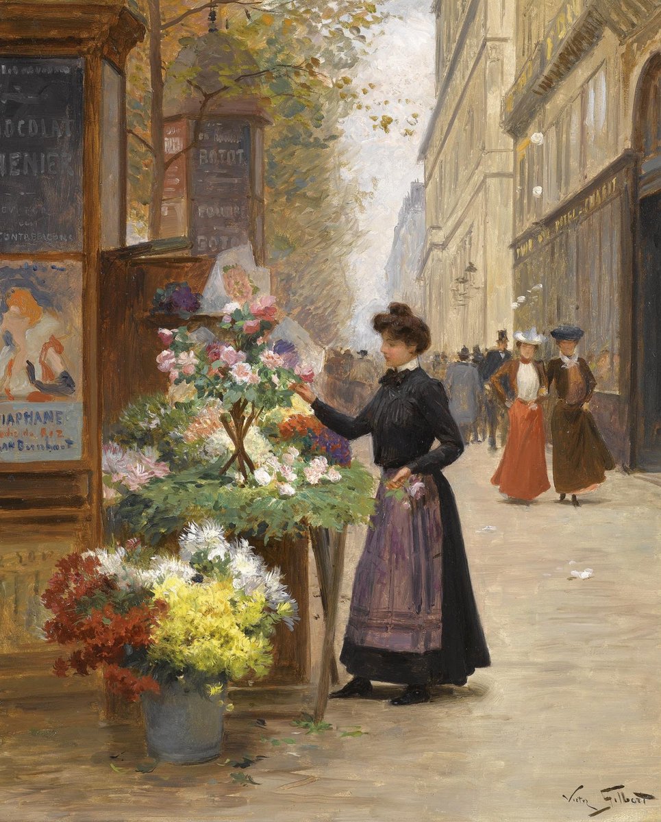 Paris by Victor Gabriel Gilbert (1847-1933).