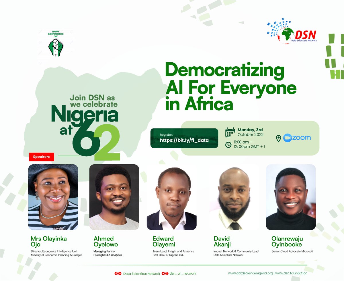 DSN - Data Science Nigeria tweet media