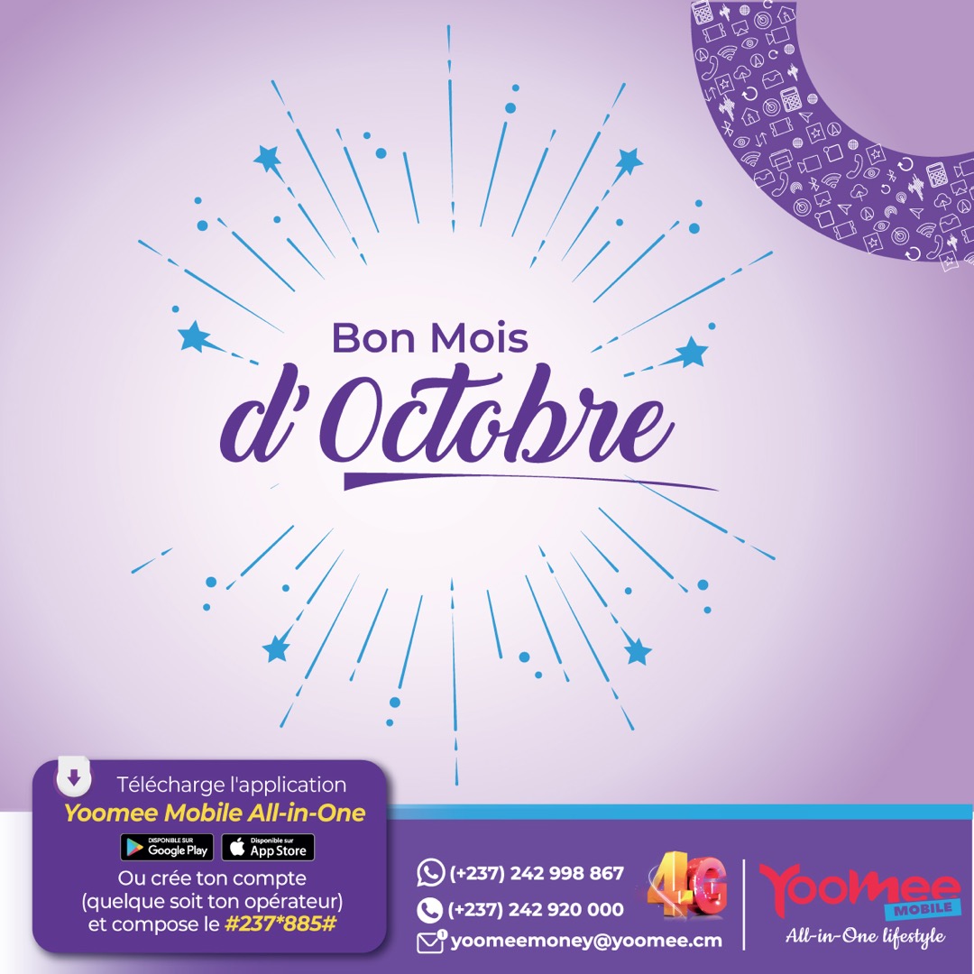 Yoomee_mobile's tweet photo. Ce début du mois marque un renouvellement des objectifs et des challenges. Excellent mois d’Octobre à toute la YoomiX Community
#happylife #positiveattitude #yoomeemobile #yoomixcommunity https://t.co/QTZ4grJxmu