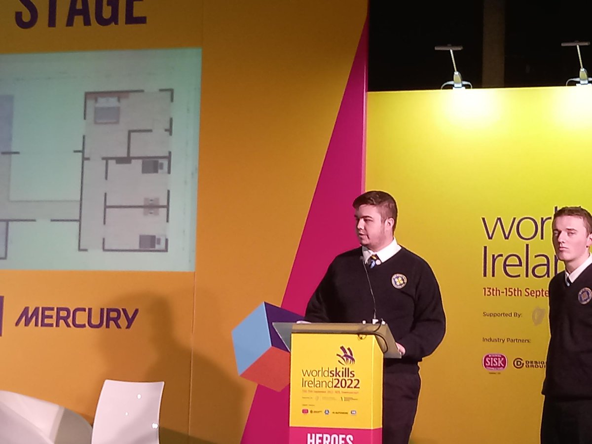 NewCrossC's tweet photo. This month our 6th years attended the World skills event in the RDS. The students were invited onto the 'Heroes Stage' and presented their entry to the CIF Design Challenge which placed 2nd overall in Ireland. 
Great achievement for our students! https://t.co/0AgwCYCCSF