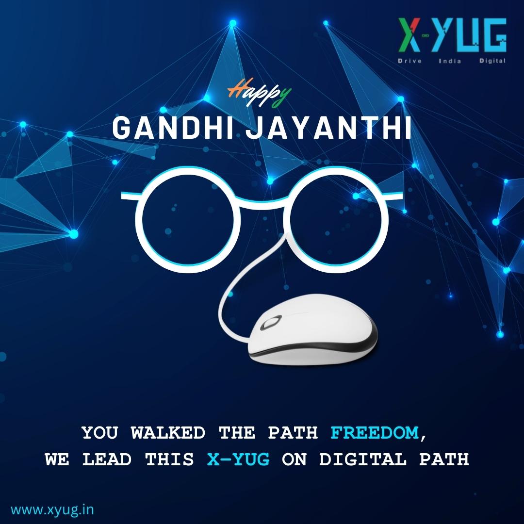 xyugtech's tweet photo. X-YUG Wishes you a Happy Gandhi Jayanthi
:
visit: https://t.co/4CXUl42Dso
:
#gandhijayantiwishes #instagram #instagood #swachhbharat #gandhidham #oct #lalbahadurshastri https://t.co/sbzwXj2aB3