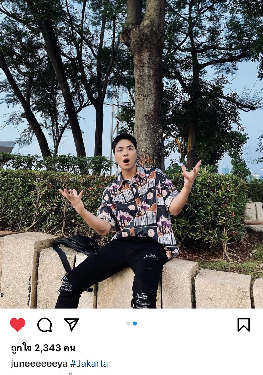 Jajenji's tweet photo. อินโดได้รับสิทธิ์นั้นจุนเน่โพสรูปที่นานๆมาที😂 #juneeeeeeya https://t.co/F44aWlOTWV