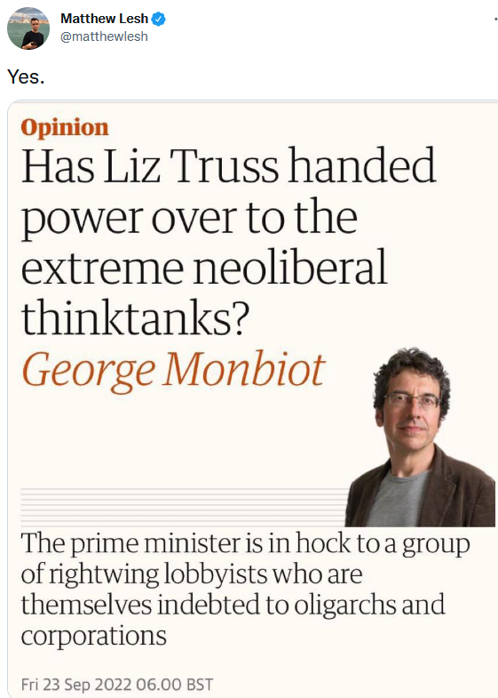 GeorgeMonbiot's tweet photo. In case it gets deleted, here's the screenshot. https://t.co/ot94YewIJG