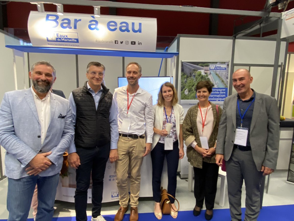 [En direct] 🤝Le Groupe des <a href="/eauxdemarseille/">Eaux de Marseille 💧</a> présent au salon des Maires à <a href="/SalonProvence/">Salon-de-Provence</a> pour accompagner les #collectivités dans leur transformation #écologique.🌿💧

#notreterritoireestsiprecieux #innovation #expertise #proximité #partenaire
#salondesmaires13