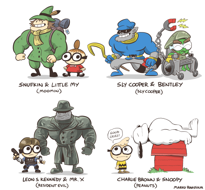 Since it's almost Spooky month, here's Nerd and Jock costumes from previous years (1/3) 