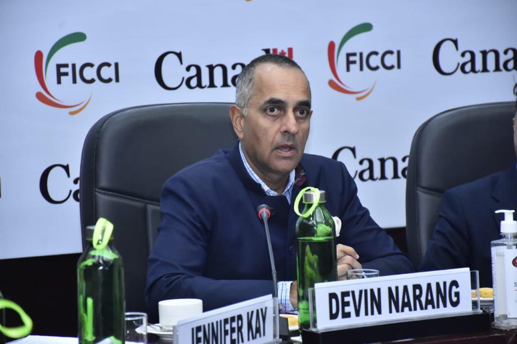 ficci_india's tweet photo. Given an opportunity to scale battery storage, prices will come down. It is very important to give value to the Indian market: Mr Devin Narang, Member, FICCI National Executive Committee and Country Head-India, Sindicatum during India-Canada Energy Storage Roundtable. https://t.co/SpW5I608V5