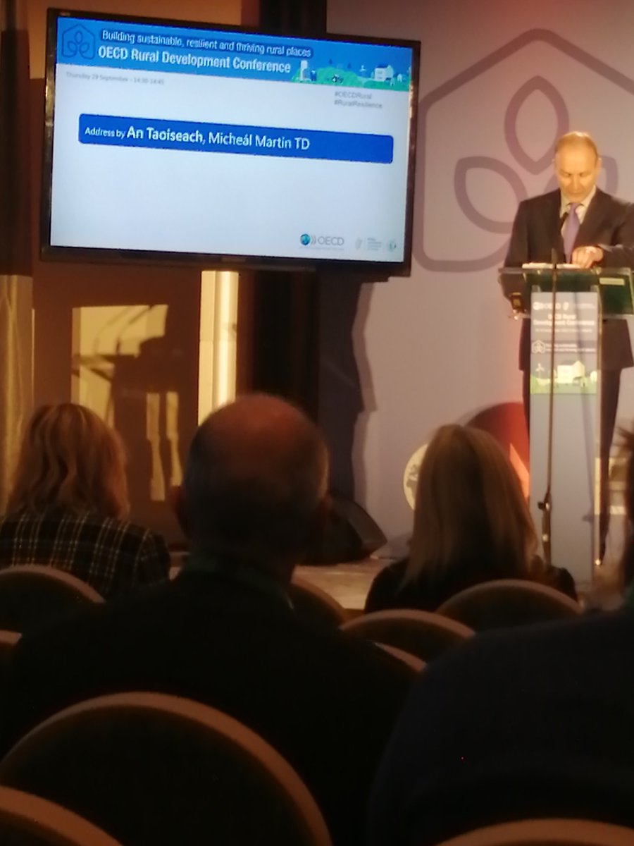 morrison_theona's tweet photo. Irekand's An Taoiseach, Micheal Martin TD has just quoted Bobby Kennedy. "GDP measures everything except that which is worthwhile". Ireland are embracing a wellbeing economy, like Scotland.
There is hope. #oecd @OECD @ScotRuralAction @UistBeo @CoDeL_Scot https://t.co/QvkiAas9KO