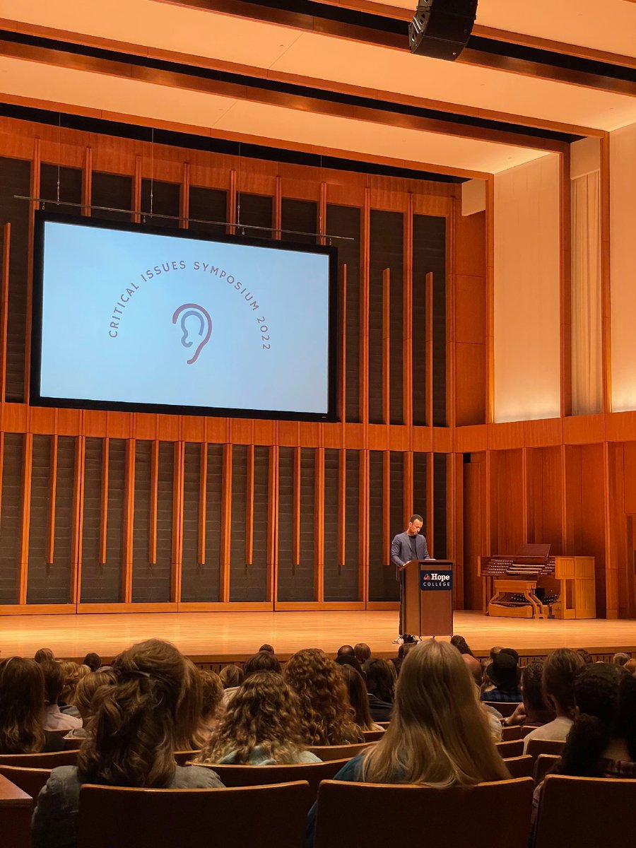 HopeCollege's tweet image. Thank you to all of our speakers at yesterday's Critical Issues Symposium! #HopeCollegeCIS #ConstructiveConversation @ThomasChattWill @NathanBocks @MatthewJKuiper @JaysonDibble