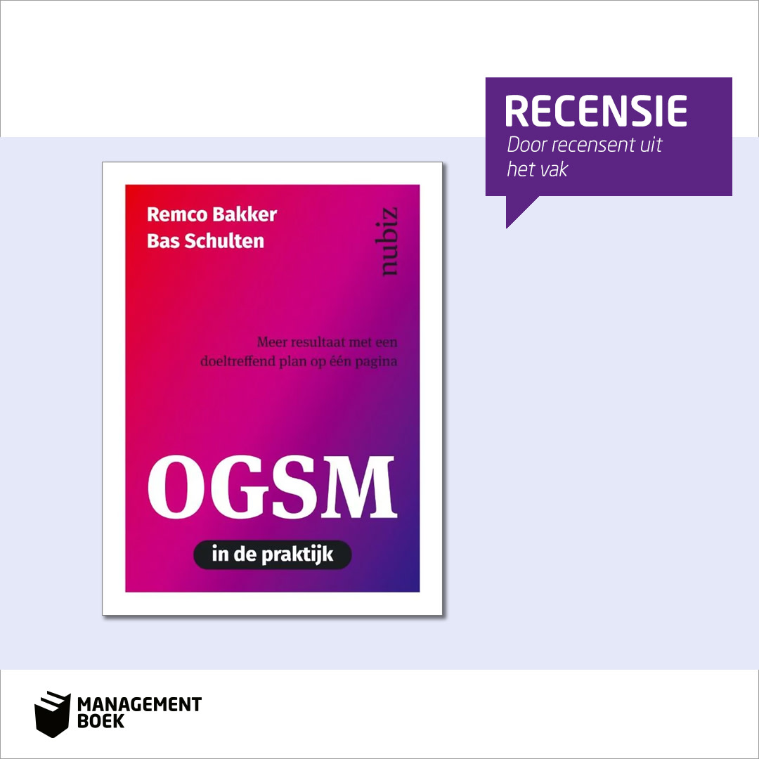 'Door de prettige schrijfstijl die Remco Bakker en Bas Schulten gebruiken, leest het heerlijk weg.' <a href="/nanvangrootel/">Nan van Grootel</a> begon met enige scepsis, maar die verdween gelukkig snel: 'Ik lees 'OGSM in de praktijk' in één adem uit.' > bit.ly/3Sm4LmE