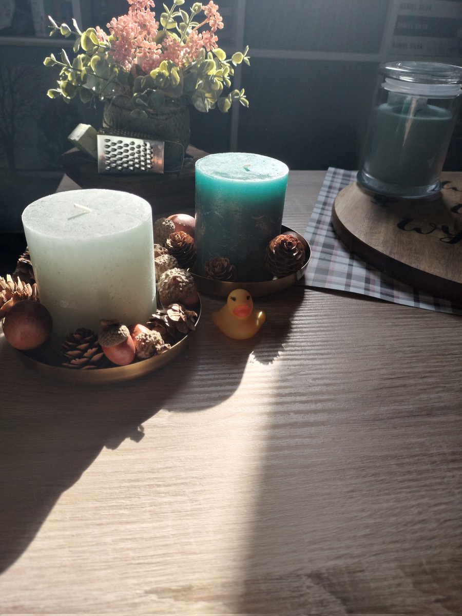 Truus en ik hebben de herfst in huis gehaald. #gezelligheid❤️ #onspaleis #autumnvibes🍁🍂 #autumn #happylife #myplace #tinyhome