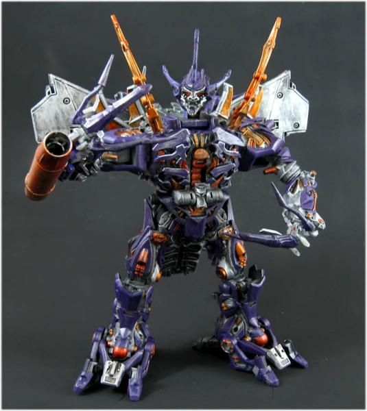 the ROTF game "Autobot Stronghold" features a ROTF version of Galvatron among its many sprites.

Apparently this was due to the game designers coming across someone's custom Galvatron figure (made out of 2007 Leader Megatron) and thinking it was official. (2009)