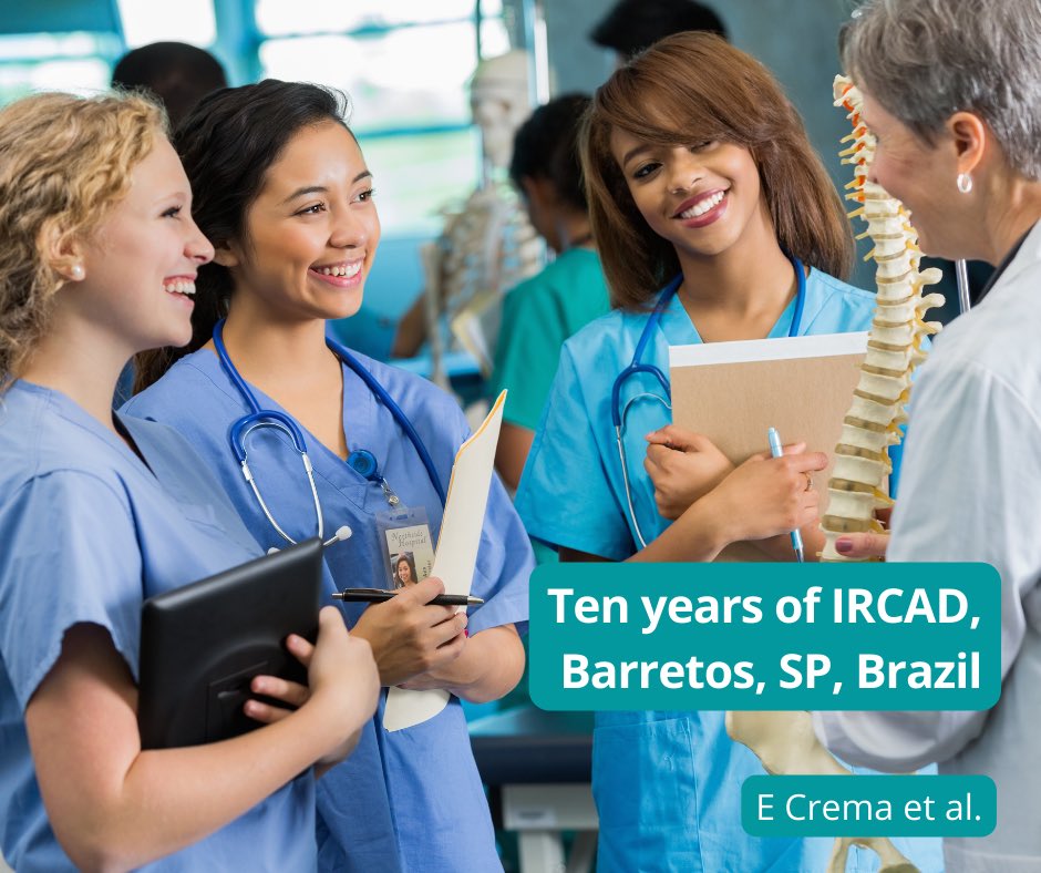 ActaCirurgicaBR's tweet photo. This article describes the activities developed over ten years of the @ircadamerica in Brazil as the largest training center for surgeons of the continent in order to address the importance of surgical skills training.
https://t.co/fqRTf4fDWN #surgery #MedEd https://t.co/p9Euio7SpR