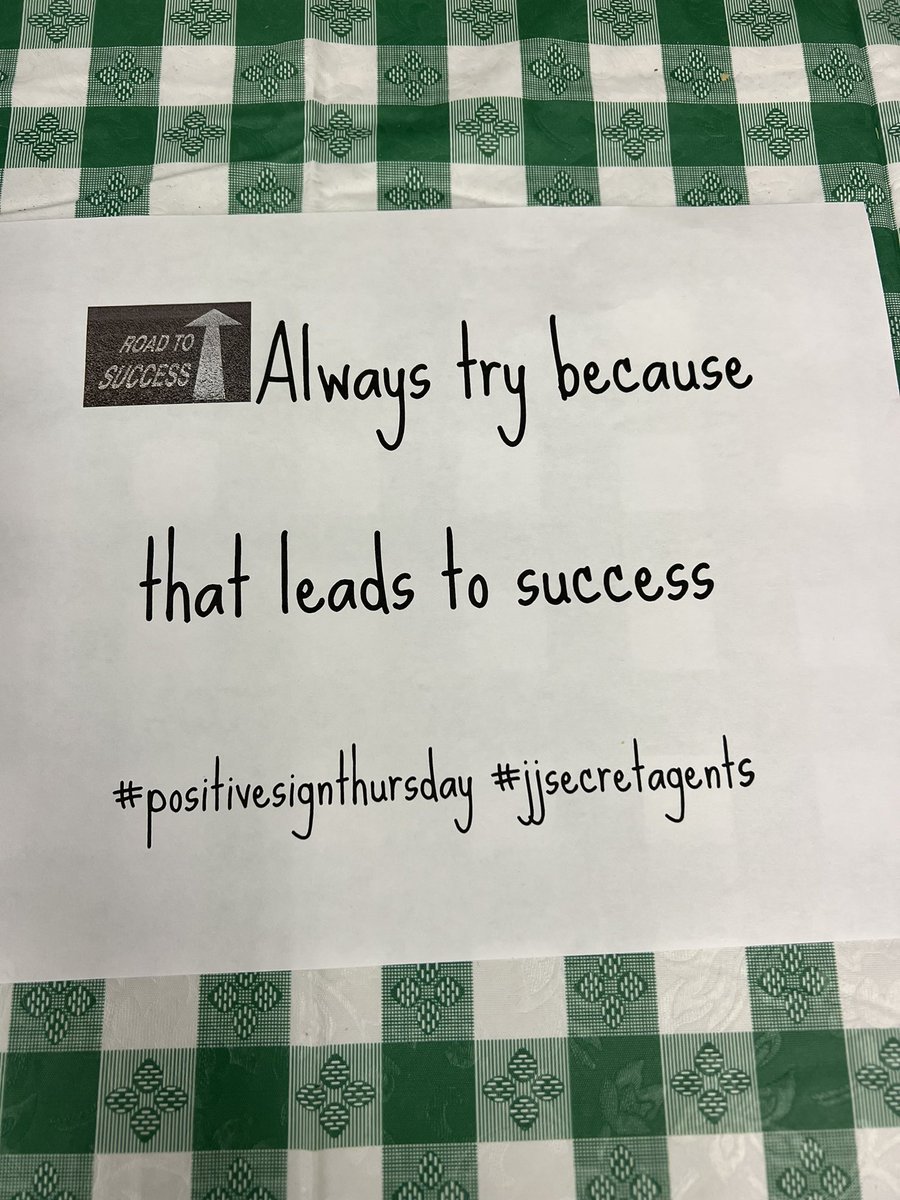 Sage advice from the #jjsecretagents social media ambassadors on this #positvesignthursday