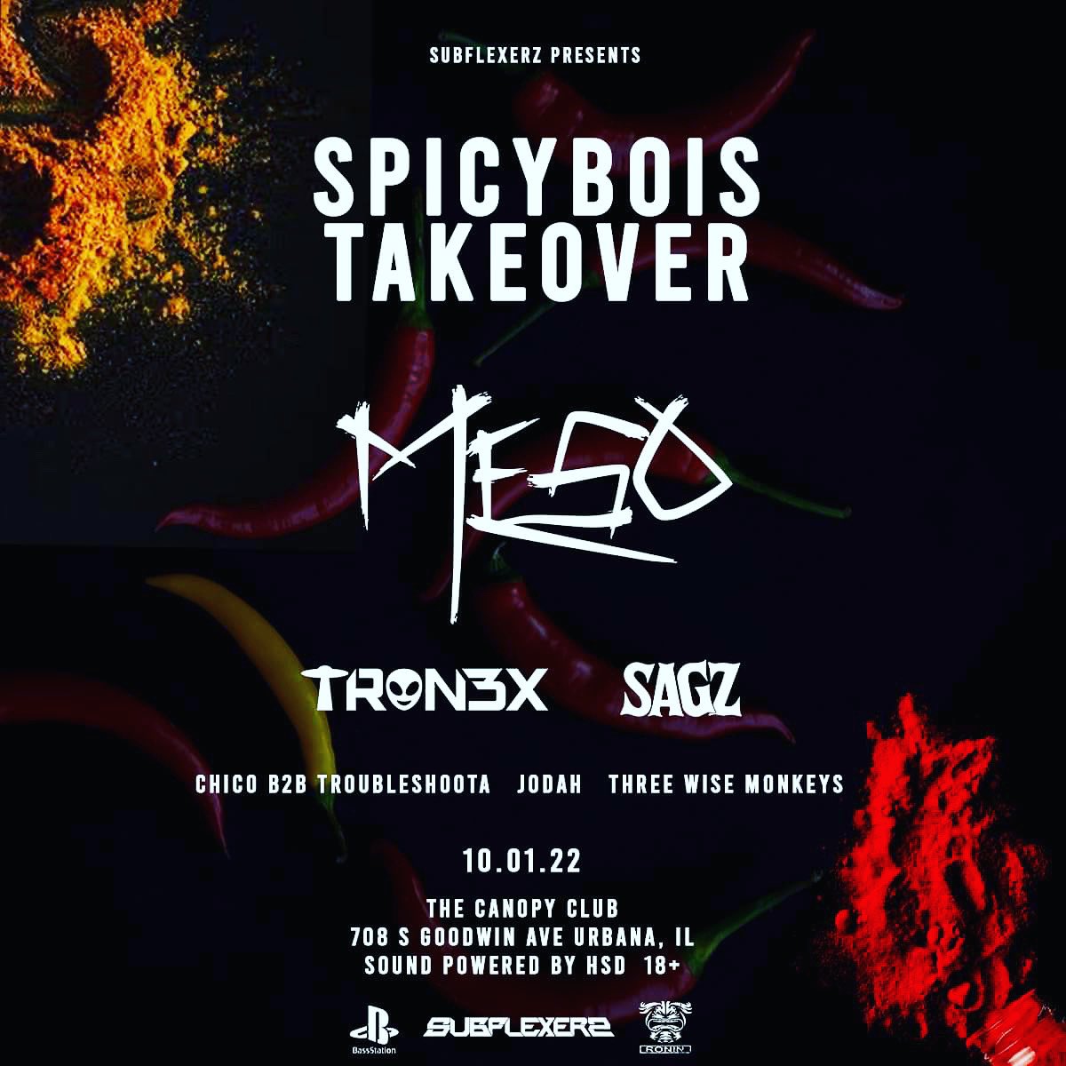 IllinoisEDMFam_'s tweet image. 🔗Double Ticket Giveaway🔗

Retweet &amp;amp; tag 3 Friends for a chance of winning a pair (2) tickets to both:

Spicy Bois Takeover 10/1 [at] The Canopy Club in Urbana, Illinois🌶

Riot Ten: Hype or Die Tour 10/6 [at] The Castle Theater☠️

-Must be following-

@SUBFLEXERZ 
@b2bassics_