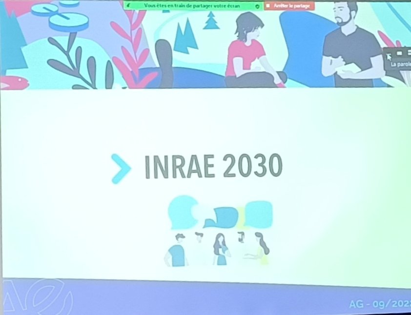 JeanGuillard's tweet photo. AG @UmrCarrtel @Univ_Savoie @INRAE_Lyon_Gre en présence de #PascalBoistard #PresidentdeCentre Stratégies @INRAE_France 2030 https://t.co/R4mVIbHUlA