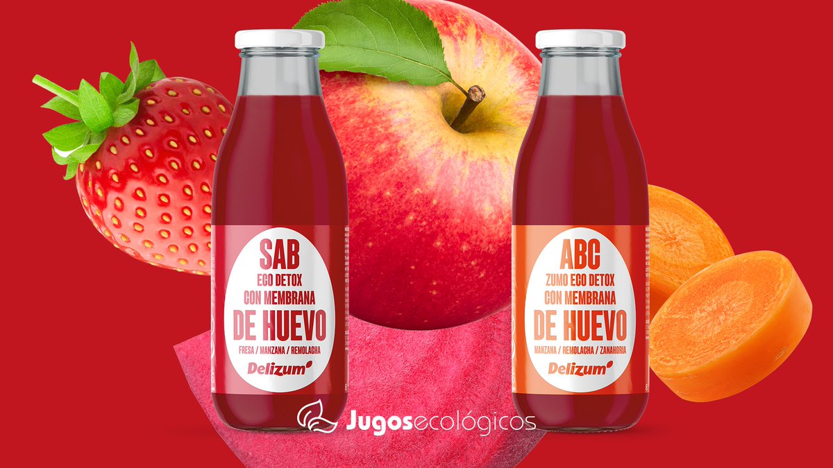 😊 ¿Has probado nuestros #zumos eco #DETOX de #Delizum con membrana de huevo 🥚?

✅ Beneficios probados en estudios clínicos de máxima certeza.

💪 Reduce el dolor y la rigidez y mejora la movilidad y funcionalidad.

#AgriculturaEcológica
