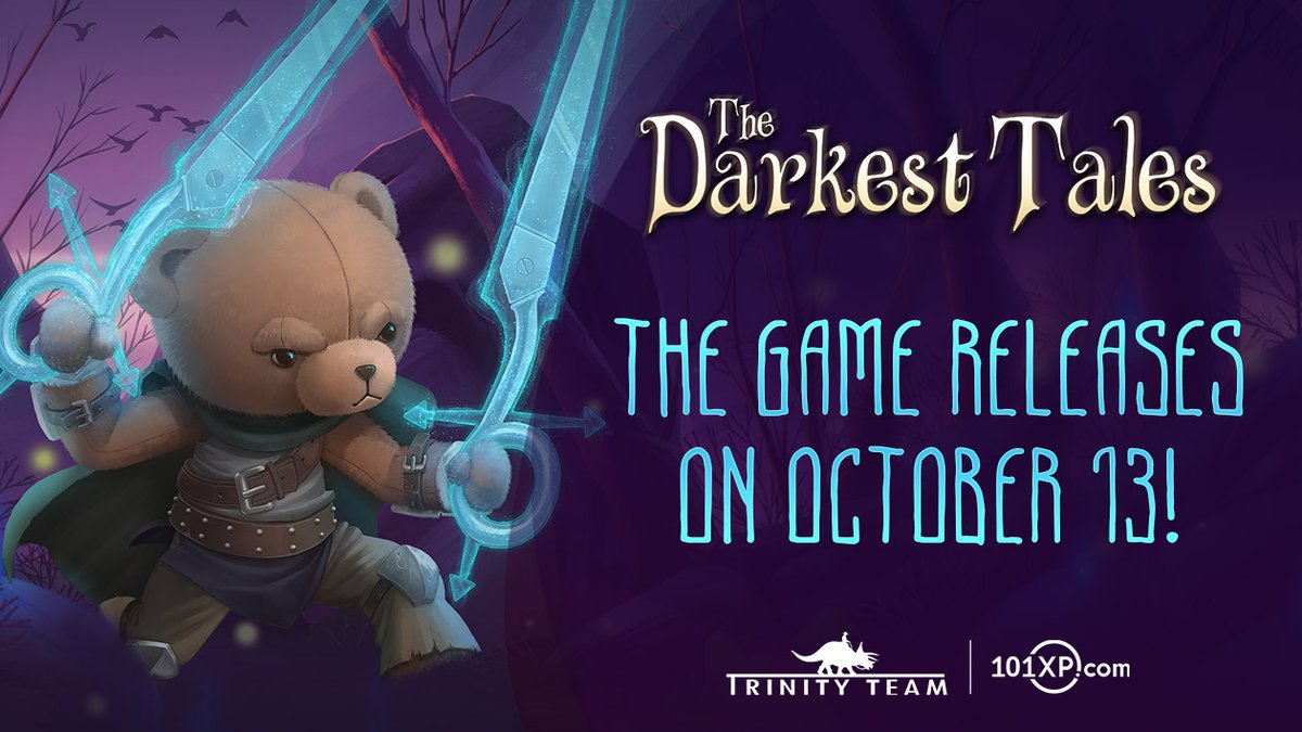 TalesDarkest's tweet photo. The release date is finally here!

Check out our brand-new Official Release Date Trailer with a link below!

https://t.co/lHVnAvPTjA

#IndieGameDev #indiegame #indiedeveloper #metroidvania https://t.co/EWBnJlkY03