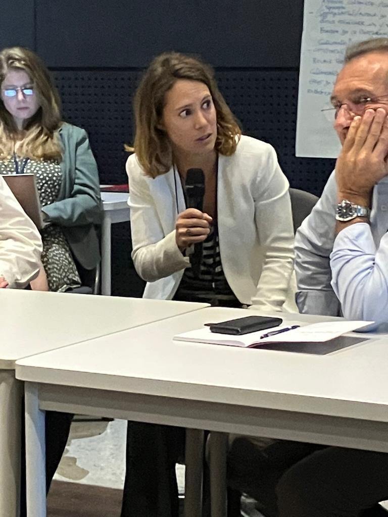 CeriseSptf's tweet photo. “A vision for #Cerise + #SPTF for the next 10 years could be working so that no person is invisible to the #InclusiveFinance sector,” says Stephanie Garcia Van Gool, Director for Impact Assessment at @FMBBVA at the @CeriseSPM + @SPTaskForce Annual Meeting in Paris at @AFD_France. https://t.co/WMtNduIwrG