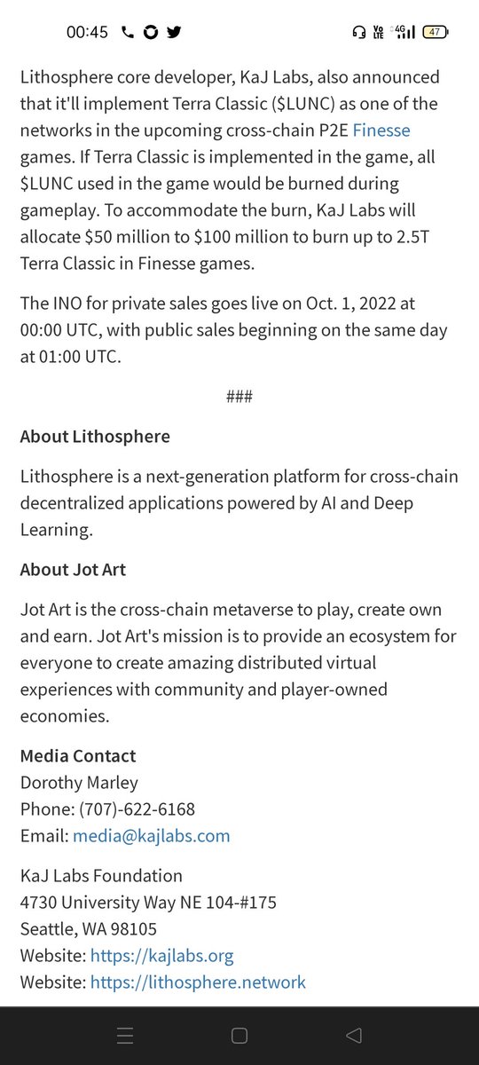 HelpingPeopless's tweet photo. @TerraclassicHQ Biggest breaking news 🗞️🗞️ 🔥🔥🔥🔥🔥🔥🔥🔥🔥

Lithosphere (litho) blockchain ready to burn upto 2.5 Trillion #lunc by their blockchain,Starting from 1 October
Congratulations 🎉 🎉🎉🎉 #LUNCCOMUNNITY #LUNCARMY #LUNCBURN 

#lunc Speed gear,Achieving milestones fastly

Retweet✅ https://t.co/4sOmjT3wFW