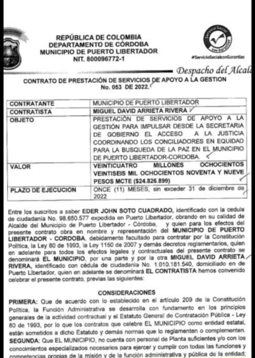 CristyRinconHar's tweet photo. ATENCIÓN @FiscaliaCol
COORDINADOR D CONCILIADORES EN EQUIDAD #MIGUELARRIETA D PTO LIBERTADOR COLOCA EN RIESGO A LOS PERIODISTA @rafaver25 Y @PERIODISTAORGA1 SEÑALANDO SIN PRUEBAS D EXTORSIONISTAS SIN PRUEBAS Y SER CULPABLES Q 1.200 ESTUDIANTES HAYAN QUEDADO SIN TRANSPORTE PÚBLICO https://t.co/bvn64IcoX0