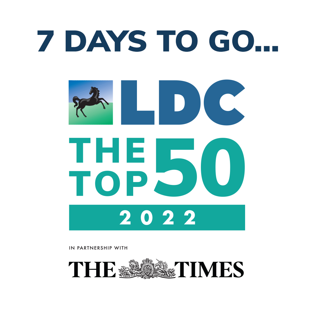 LDC (@ldcpe) on Twitter photo 🔜 One week to go!
The LDC Top 50 Most Ambitious Business Leaders of 2022 will be announced in <a href="/thetimes/">The Times and The Sunday Times</a> on 6th October. #LDCTop50 #BackingAmbition 🔜 One week to go!
The LDC Top 50 Most Ambitious Business Leaders of 2022 will be announced in <a href="/thetimes/">The Times and The Sunday Times</a> on 6th October. #LDCTop50 #BackingAmbition